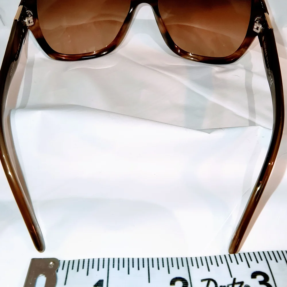 VERSACE Women's Tortoiseshell Sunglasses with Gold‎ & Rhinestone Accents
